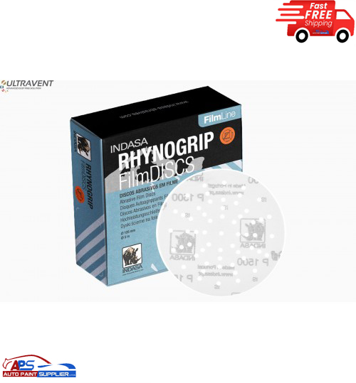 INDASA RYNOGRIP FILM DISCS P800-P1500