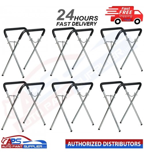 6X FMT Body Shop Trestle Table / Panel Stand Adjustable - FAST DELIVERY