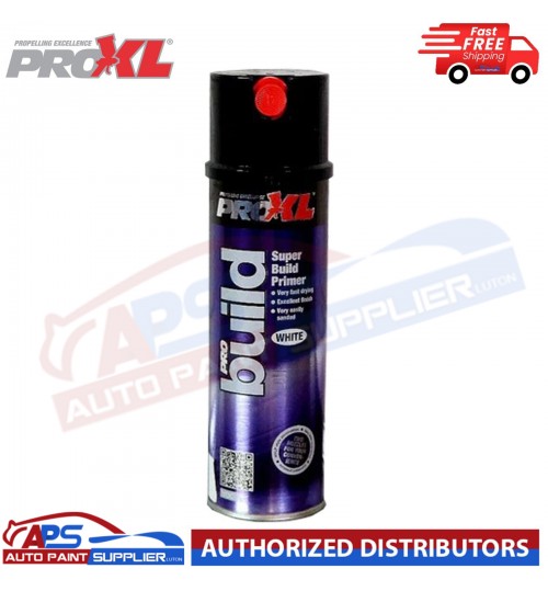 PRO XL PRO BUILD HIGH BUILD FILLER PRIMER AEROSOL 500ML - WHITE