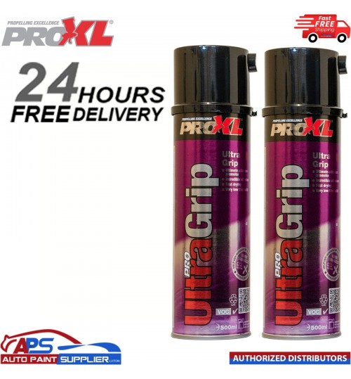 ProXL Ultra Grip High Adhesion Multi Primer x 2 500ml Aerosol Spray Paint PRO XL