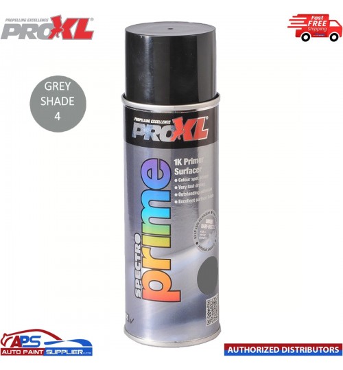 1 X PROXL SPECTRO PRIME AEROSOL 400ML - GREY SHADE 4 - PRO XL SPOT ETCH