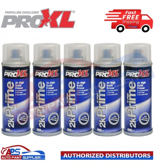 5X PRO XL PRO 2K 200ML PRIME HIGH BUILD FILLER PRIMER AEROSOL - PROXL ETCH PAINT