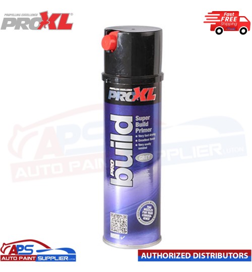 1 X PRO XL PRO BUILD Super BUILD FILLER PRIMER AEROSOL 500ML - GREY