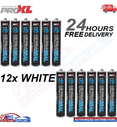 12X PROXL GENERATION 20 ULTRA PU SEALER WHITE - 310ML Car Body Sealer