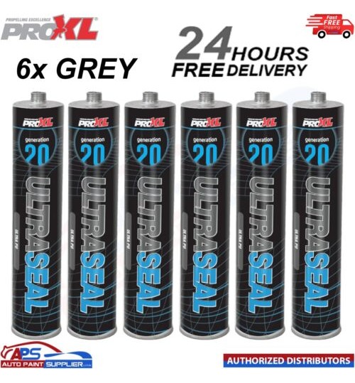 6x PROXL GENERATION 20 ULTRA PU SEALER GREY - 310ML Car Body Sealer