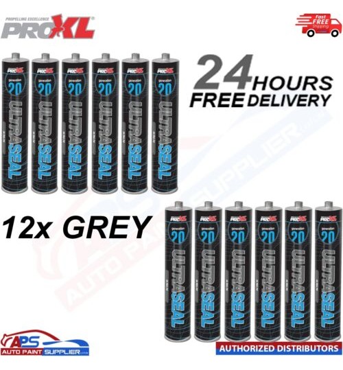 12x PROXL GENERATION 20 ULTRA PU SEALER GREY - 310ML Car Body Sealer