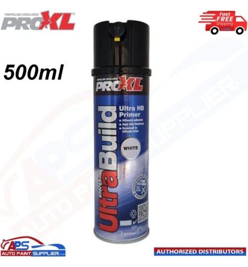 PROXL Ultra Prime Aerosol 500ml White High Build Primer Professional Quality