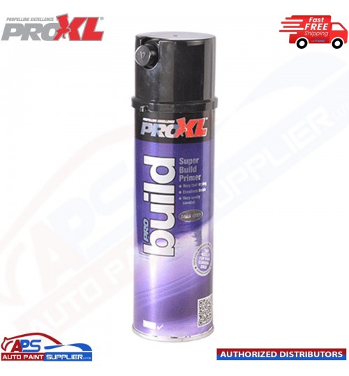 PRO XL PRO BUILD HIGH BUILD FILLER PRIMER AEROSOL 500ML - DARK GREY