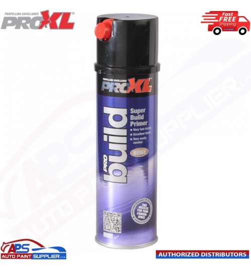 PRO XL PRO BUILD HIGH BUILD FILLER PRIMER AEROSOL 500ML - BEIGE