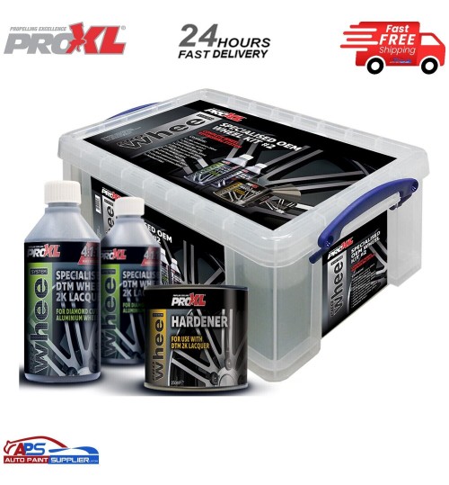 PRO XL ALLOY WHEEL KIT # 2 PAINT SMART REPAIR KITS - GENUINE COLOURS