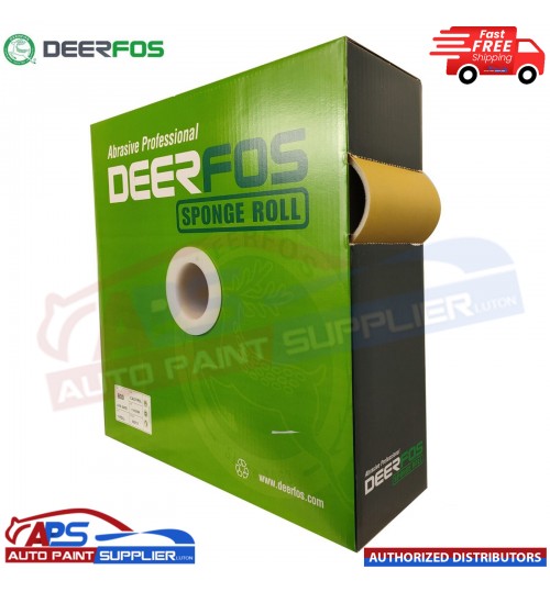 DEERFOS ABRASIVE SPONGE ROLL 800 GRIT 115 X 25 M 1 ROLL