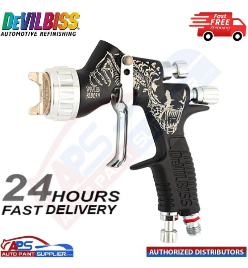 Devilbiss Automotive Refinishing Spralien Reborn GPG Black Spray Gun