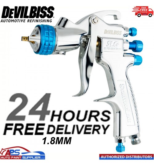 Devilbiss SLG-620-18 Compliant Spray Gun Gravity Feed Paint Sprayer 1.8mm