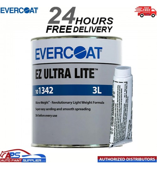 Evercoat 101342 EZ Ultra Lite Body Filler - easy levelling sanding filler 3L
