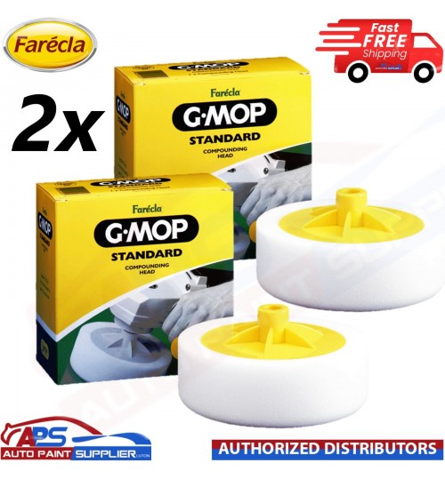 2x Farecla 6" SGM14 G Mop Standard Compounding Sponge Foam 150mm Next Day Delivery
