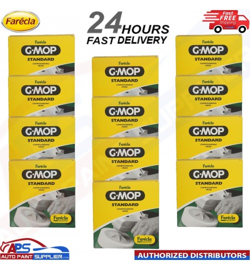 12x Farecla SGM14 G Mop Standard 150mm Compounding Head - FAST DELIVERY
