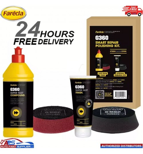 Farecla G360 KT3024 SUPER FAST POLISHING SYSTEM - SMART REPAIR KIT