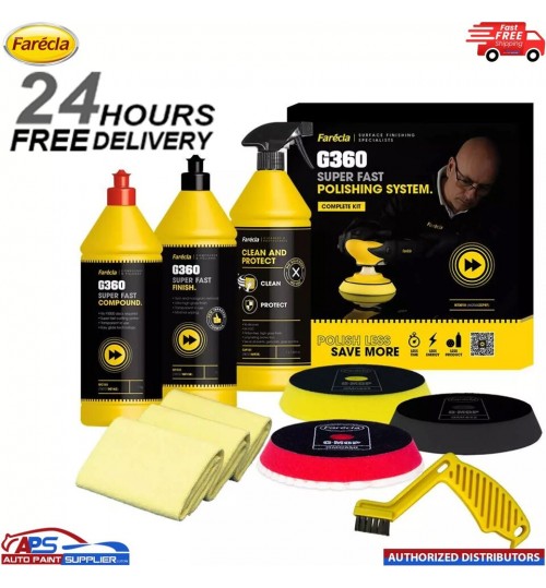 Farecla G360 KT3018 SUPER FAST POLISHING SYSTEM - COMPLETE KIT