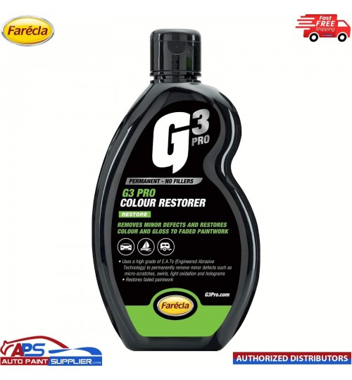G3 Pro Colour Restorer 500ml - Restore Colour and Shine by Hand - 7195