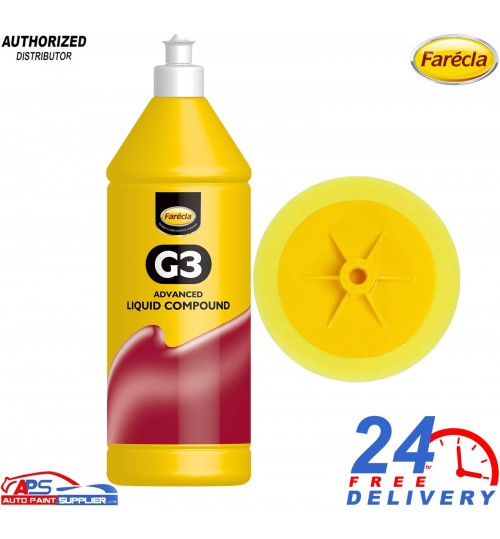 Farecla G3 Advanced Liquid Compound 1L With GMH601 G-Mop