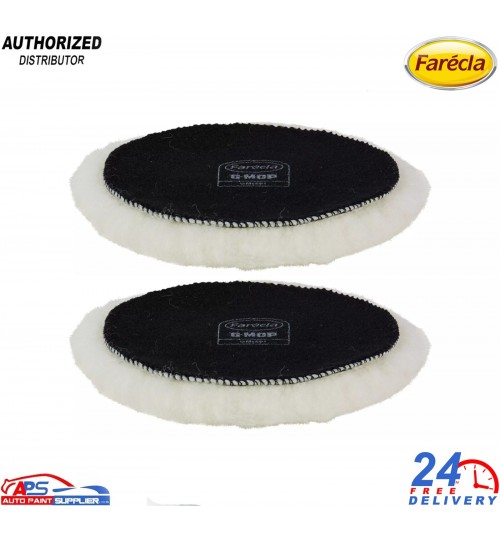 Farecla GML601 6" Lambswool Pads (2x) – High Gloss Polishing Set