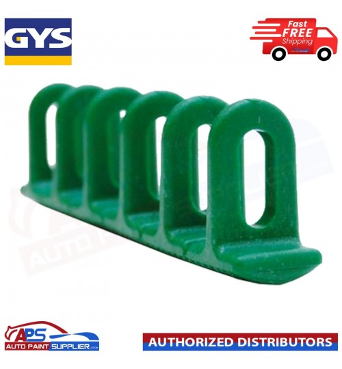 GYS SET OF 3 GREEN SPHERICAL PLASTIC MULTI PADS - GYS048072- 6x22x156mm