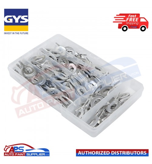 GYS BOX OF ALUMINIUM RINGS THICKNESS 1.5MM FOR ARCPULL 059429 Body Workshop