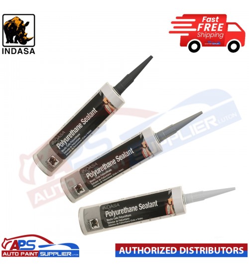 INDASA Polyurethane PU Sealant 310ml Black, White, Grey
