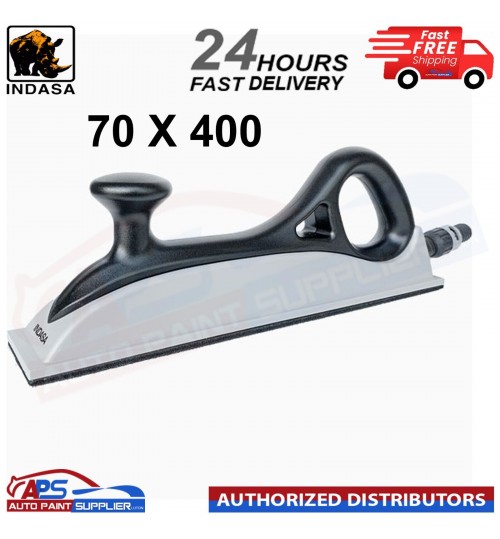 INDASA RHYNOGRIP DUST EXTRACTION HAND BLOCK 70x400mm - FAST DELIVERY