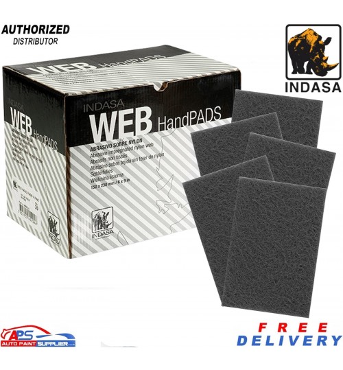 Indasa Scotch-Brite Scratch Pads – Ultra Fine Grey Surface Prep