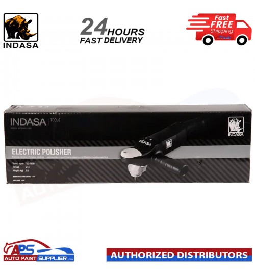 INDASA 558829 E-SERIES ELECTRIC VARIABLE SPEED ROTARY POLISHER - 240V