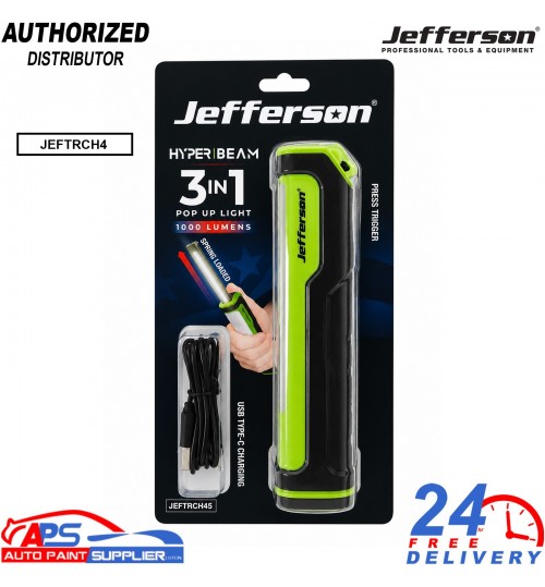 Jefferson 1000 Lumen COB LED Inspection Work Light Magnetic USB-C