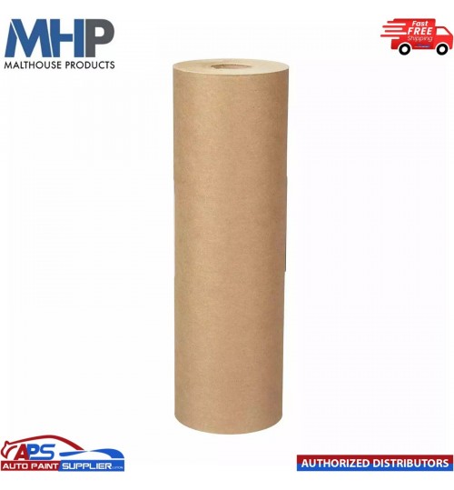 Brown Masking Paper 18 Inch approx. water & solvent 450mm 50gsm 180m