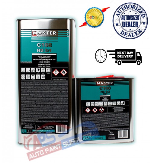 Master TROTON HS speed C88 Premium Acrylic 2: 1 Clear Coat 2 K 5L + harder 1: 2 2.5 L