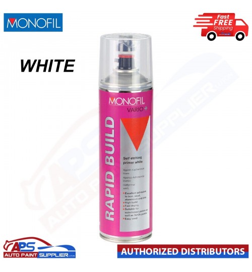 MONOFIL VARIO+ RAPID BUILD SELF ETCHING PRIMER WHITE Aerosol 500ml