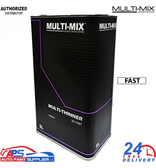 Multi-Mix 2K Fast Thinners 5L – Multi-Thinner Solvent for Automotive Paint