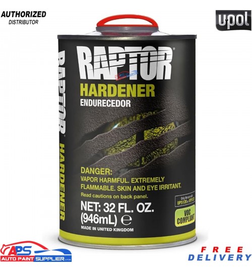 U-POL Raptor 946ml Hardener – Use With Raptor Protective Coating