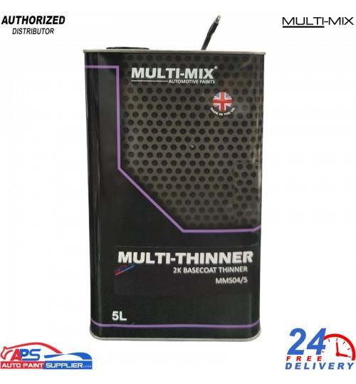 Multi-Mix 2K Basecoat Thinners 5L – Premium Multi-Thinner Solvent