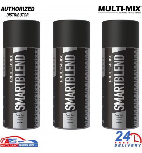 3x Multimix Fadeout Thinner 500ml – SMART-BLEND Paint Blend Solvent
