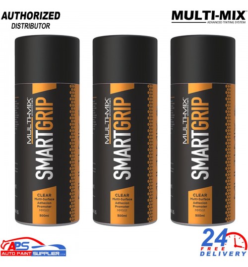 3x SMART-GRIP 500ml Adhesion Promoter – Multimix Plastic Panel Prep