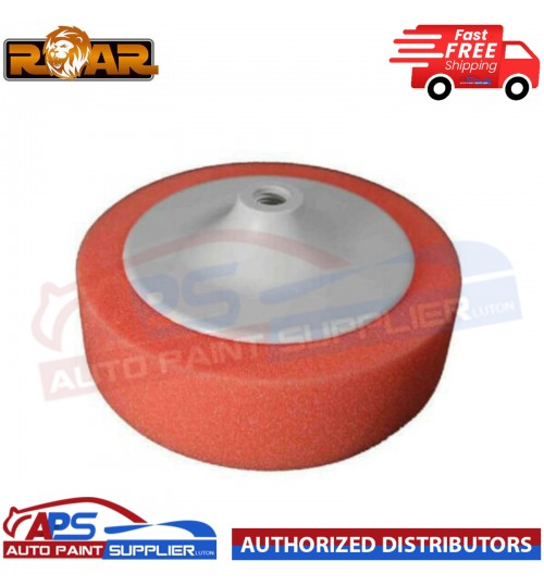 ROAR 6CHO-14 6" 150mm Orange Compounding Foam Buffer Head - M14 Fetment