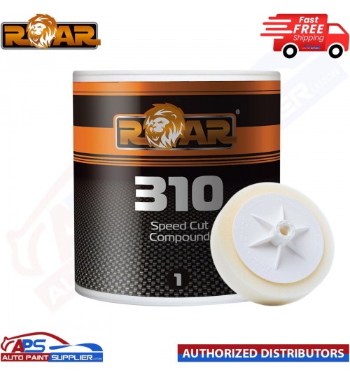 ROAR 310 SPEED CUT CUTTING COMPOUND 3KG + WHITE G-MOP