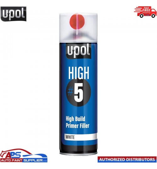 UPOL HIGH 5 HIGH BUILD PRIMER AEROSOL U-POL - WHITE