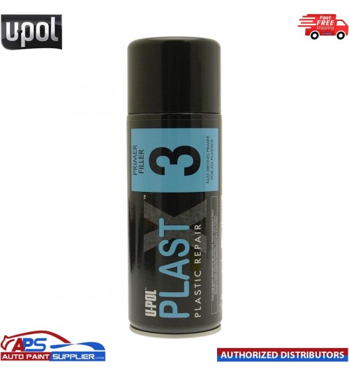 Upol PlastX3 Primer Filler Aerosol UPOL Plastic Bumper/Trim Paint PLAS/3 400ml