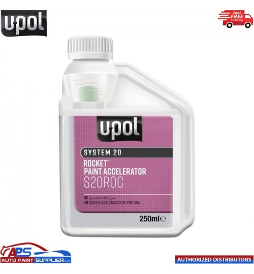 Upol Rocket Paint Accelerator 250ml Bottle System 20 2OROC