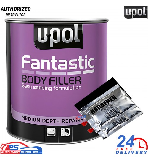 UPOL Fantastic Body Filler 3L With Hardener & Spreader