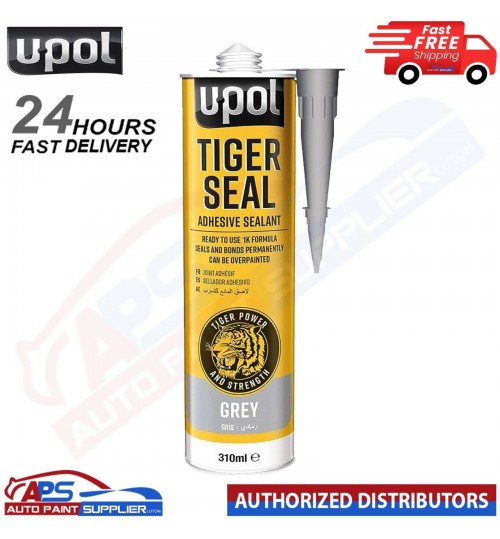 U-POL TIG/GG TIGER SEAL ADHESIVE SEALANT GREY - 310ML TIGER SEAL - FAST DELIVERY
