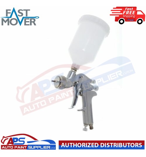 FAST MOVER TOOLS FMT4001G2.5 CONVENTIONAL GRAVITY SPRAY GUN, 600CC POT, 2.5MM