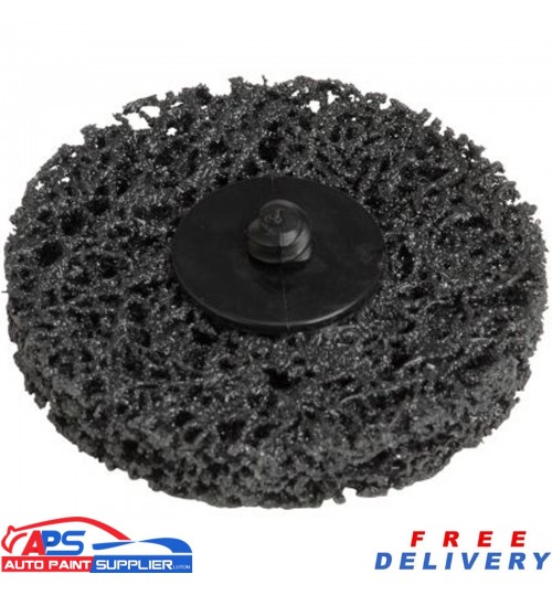 75mm Surface Prep Strip & Clean Discs – 10x Roloc Type for Grinder