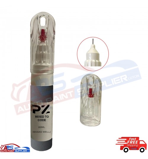 TOUCH UP PAINT PEN/BRUSH FOR SCRATCH CHIP REPAIR MIX TO CODE ANY COLOR 20ML